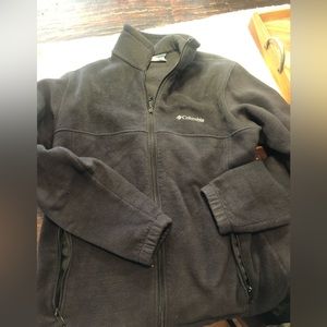 Columbia fleece zip up size large